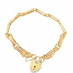 Pre Owned 9ct Gate Bracelet ZX405